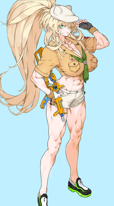 揃いが良いので夏妖精騎士+1をおまとめ。#FGO 