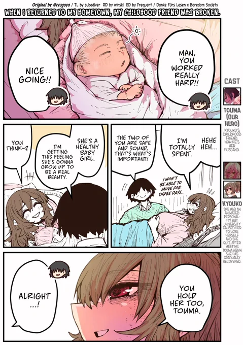 @zyugoya When I Returned to My Hometown, My Childhood Friend was Broken by @zyugoya 
Ch. 48 [EnglishTL/英訳!] (1/2) 