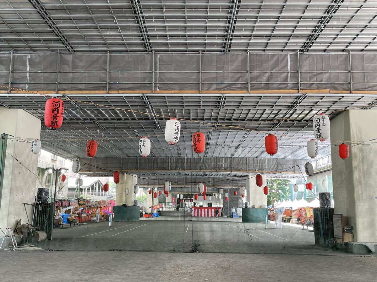 2日めの朝　今日も楽しむ
#錦糸町河内音頭