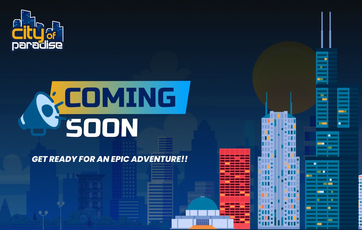 Paradise_BSC's tweet photo. 🚀 Exciting News! ��� Get ready for an epic adventure, because we're launching soon with a fresh and exhilarating Play-to-Earn experience! Stay tuned for updates, and let's make gaming history together. 🌟 #PlayToEarn #ComingSoon #GamingRevolution 🕹️🔥 https://t.co/2iKY48wJzD