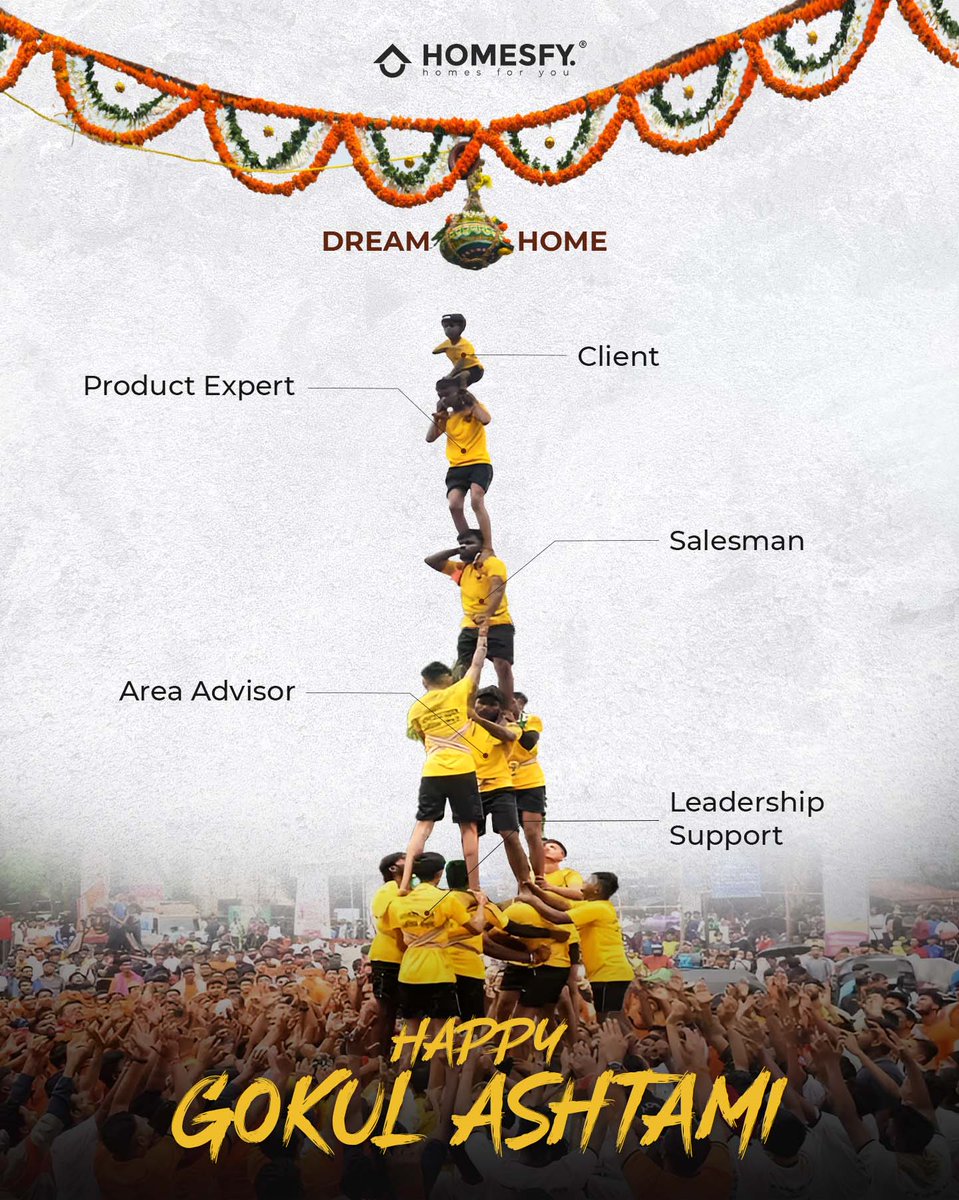 Your home search, as exhilarating as a victorious Dahi Handi climb!
Only with Homesfy

Happy Dahi Handi..

#krishnajanmashtami #krishna #jaishreekrishna #vrindavan #radhekrishna #realestate #properties #Homesfy #Homesforyou
