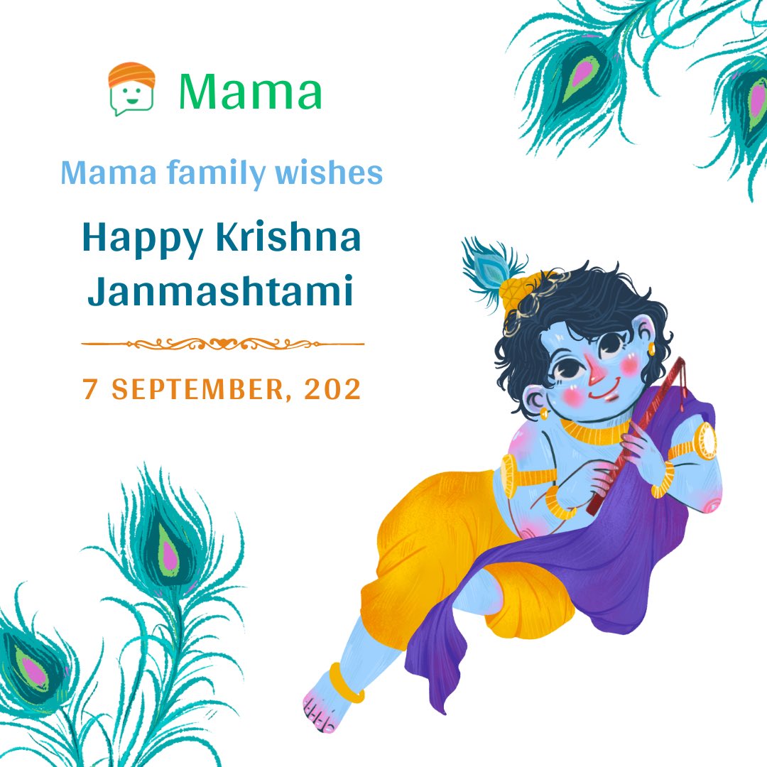 dsborde's tweet photo. Happy Janmashtami! May the festival inspire you to stand for truth fearlessly and  bring you love, peace, and happiness.

#HappyJanmashtmi https://t.co/jUtTCsUhuC