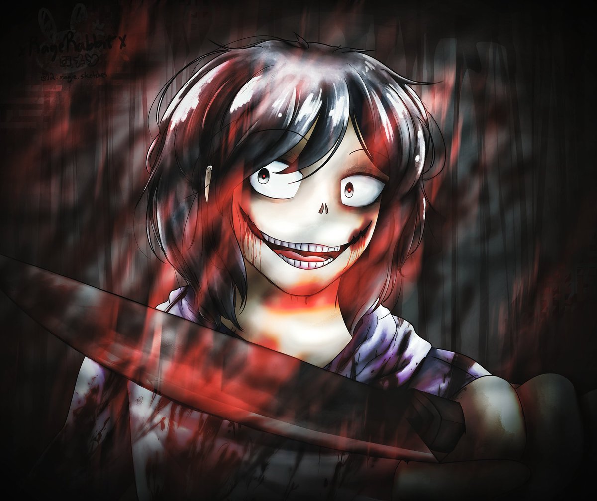 CapNBunBunz on X: Fanart i made of the bootyful Jeff the Killer  #creepypasta #Fanart #art #artistsontwitter  / X