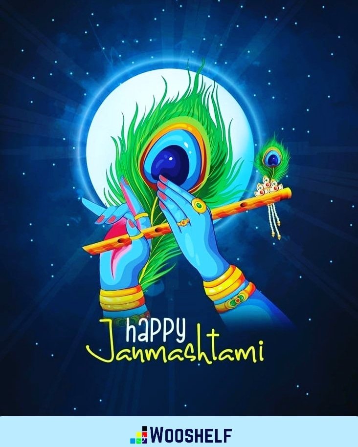 WooshelfTech's tweet image. Wooshelf team wishing you a joyous #Janmashtami filled with love, blessings, and the melodious tunes of Lord Krishna&apos;s flute. 🌺

#Janmashtami #KrishnaJanmashtami #DivineCelebration
