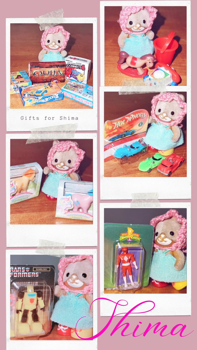 schrei_und_tod's tweet photo. Welcome gifts for Shima
#cute #かわいい #cutenessOVERLOAD #シルバニアファミリー #シマネコ #シルバニアの赤ちゃん
#calicocritters #SylvanianFamilies #MicroToys #MicroToyBox #SuperImpulseToys #Ouija #HotWheels #miniatures #MyLittlePony #Transformers https://t.co/HYhqvnBkS2