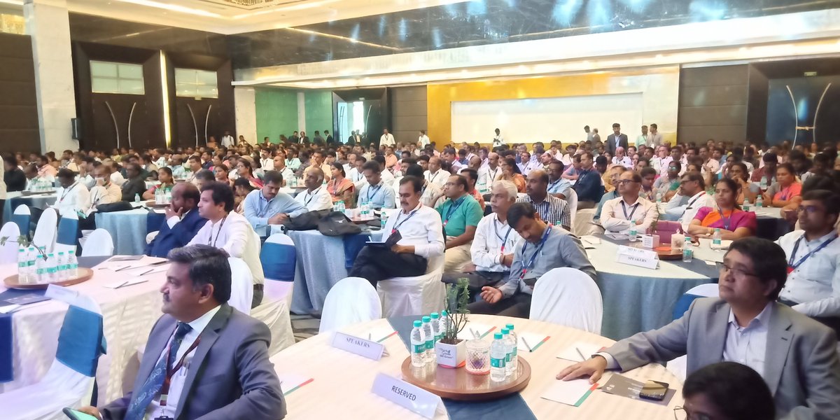 ictacademyindia's tweet photo. Hari Balachandran, Chief Executive Officer, ICT Academy delivered a energetic welcome address at the 51st Edition of ICT Academy Bridge 2023 being held at Coimbatore on 7 September 2023.

#ictacademy #ictbridge51 #ictbridge2023 #conclave #event #BridgePartner https://t.co/M9kYNkGrju