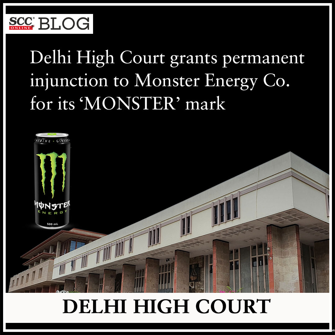 scconline_'s tweet photo. Delhi High Court grants permanent injunction to Monster Energy Co. for its 'MONSTER' mark
https://t.co/PKISJpdb2c
#delhihighcourt #devicemark #logo #monster #permanentinjunction #TradeMark #scconline #legalnews #scconlineblog #legalblog #legalupdates #lawstudent #legalresearch https://t.co/65Hgko6zN0
