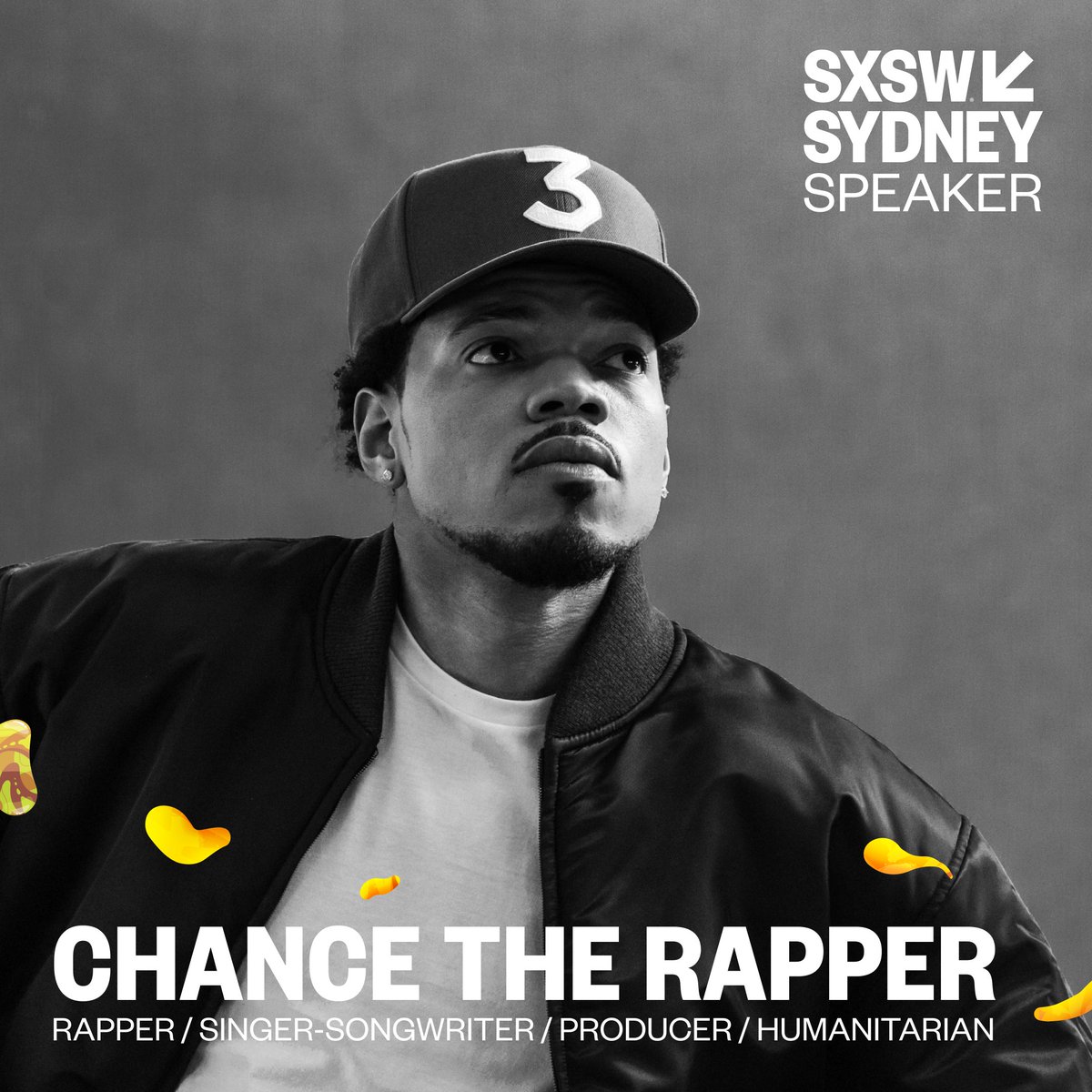 Celebrate 50 years of Hip Hop with @chancetherapper at #SXSWSydney this October. Chance The Rapper will join us as a speaker to reflect on Hip Hop's impact on the global community and his philanthropic work as Founder of his non-profit organisation, @SocialWorks