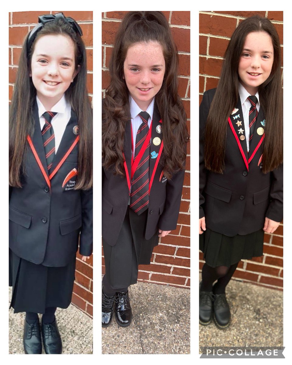 Wow your really are growing up rubes !⭐️
Ready for her 3rd year at <a href="/TrinityAcadStE/">Trinity Academy St Edward’s</a> ! #thebestschool #year9