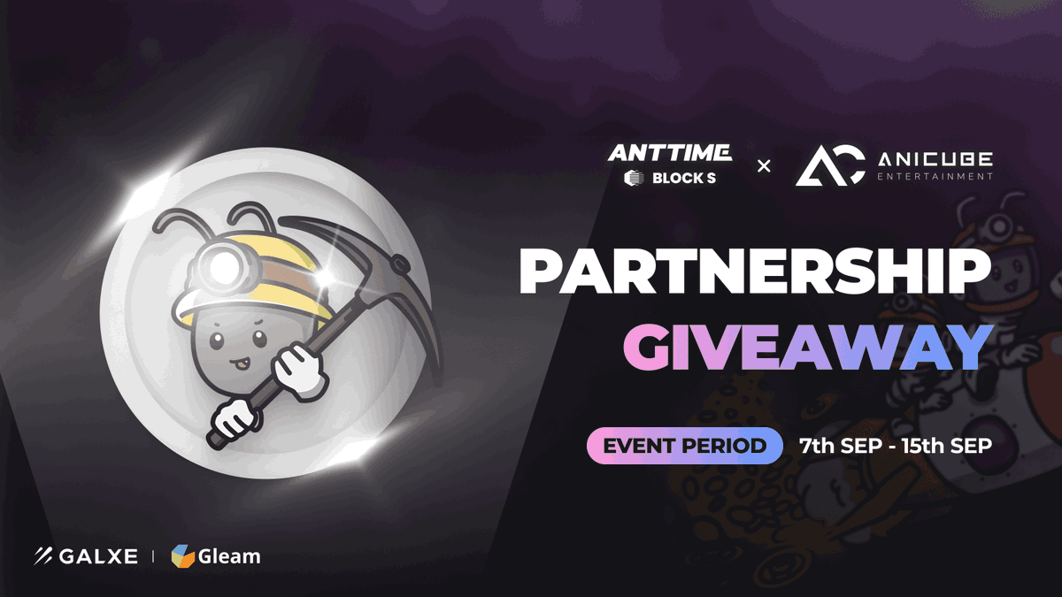 ANTTIME_NET's tweet photo. 🎉 We are excited to announce our #Sixth #Partnership and celebration #Event!

💜 Introducing, @anicube_ent, a first of its kind JV in the K-Pop space between @animocabrands &amp; @cubeunited!!

🎁 Rewards: 100,000 $TIME + Special NFTs

💚 Like / RT / Tag 3
https://t.co/aqj3gwmWb6 https://t.co/cPFiyrTZLQ