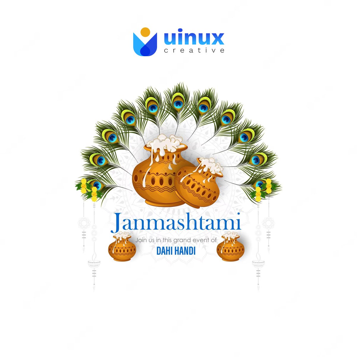 Happy #Janmashtami from our UINUX Creative team!

#uinux
#uinuxcreative
#womenentrepreneurs
#womenstartup
#digitalagencyfreelancer
#mobileappux
#mobileappdesign
#lordkrishna 
#janmashtami