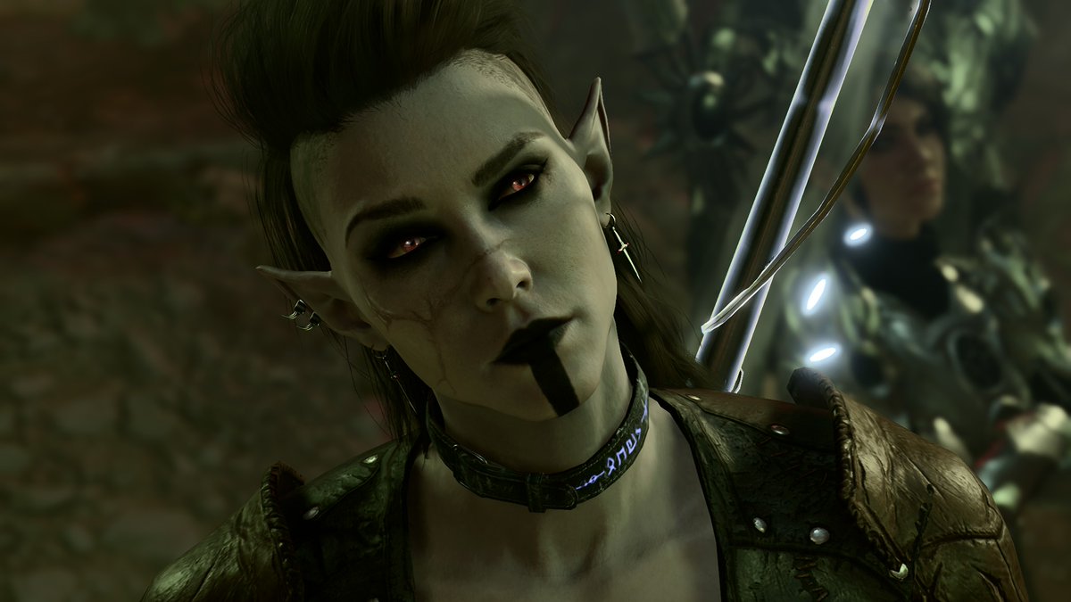 Spacegoat_Shilo's tweet photo. Slayer-Queen <3 #bg3spoilers #baldursgate3spoilers #Darkurge #Tavspoiler https://t.co/btHP5tthLZ