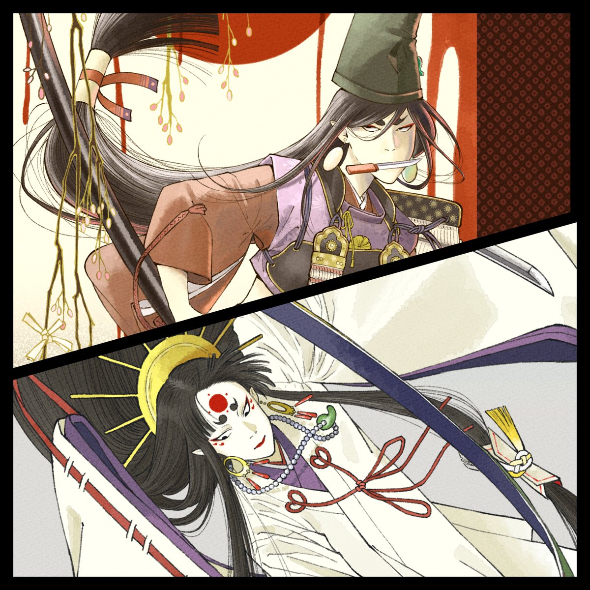 #9月6日は黒髪の日
遅刻した
黒髪っていいよねぇ…🫶 
