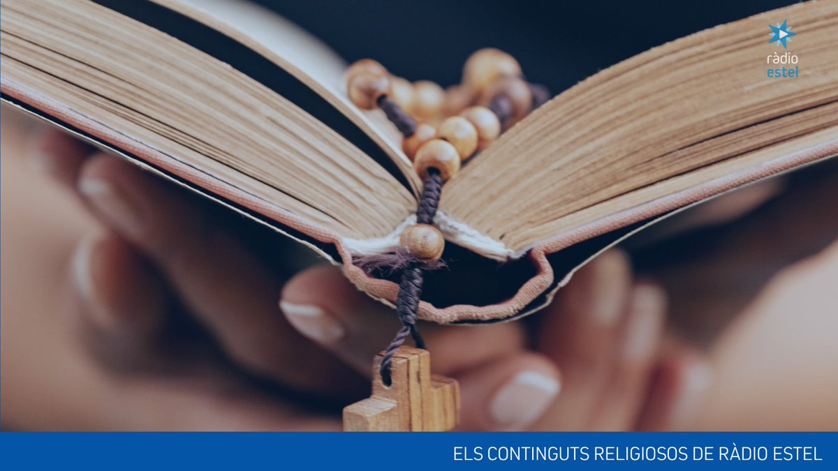 radioestel's tweet photo. Aquests són els continguts religiosos d'avui!

▶️ Sense distància (repetició): 6 h
��️ #Evangeli: 6.45 h
▶️ #Rosari: 7 h 
▶️ #Laudes: 7.30 h
▶️ Sense distància: 18 h
▶️ #Vespres: 18.45 h 
▶️ #Missa: 18.45 h
▶️ #Completes: 23.45 h 
▶️ #Evangeli: 24 h  

📡https://t.co/l6sy6LGeAe https://t.co/BFlATJpwJ7