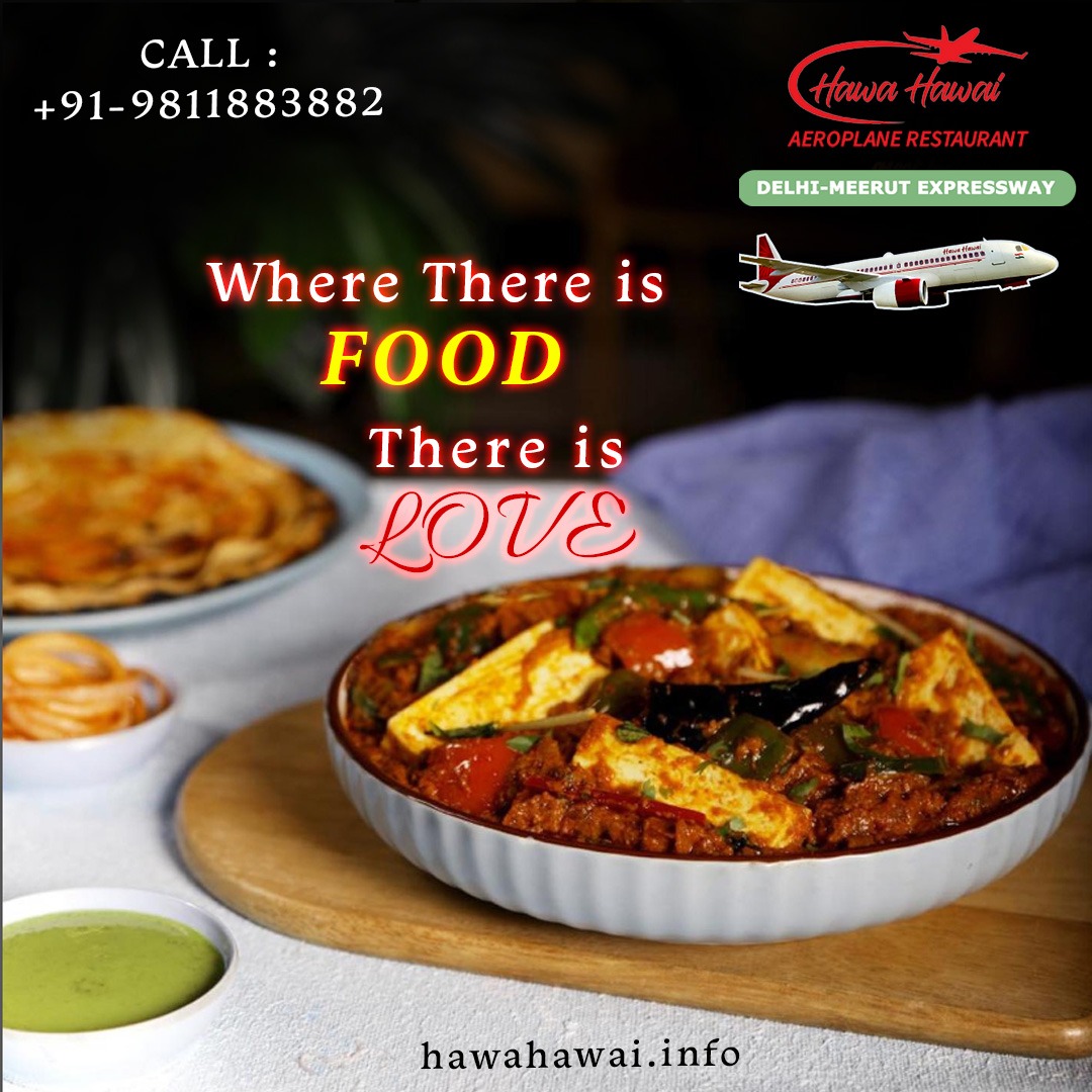 Each bite is a journey through the soul of North India. The spices awaken your taste buds, while the warmth of the dishes embraces your heart.
#hawahawai #aeroplanerestaurant #delhimerrutexpressway #aeroplane #dinning #celebration #grandcelebration #dinner #vegetarianrestaurant