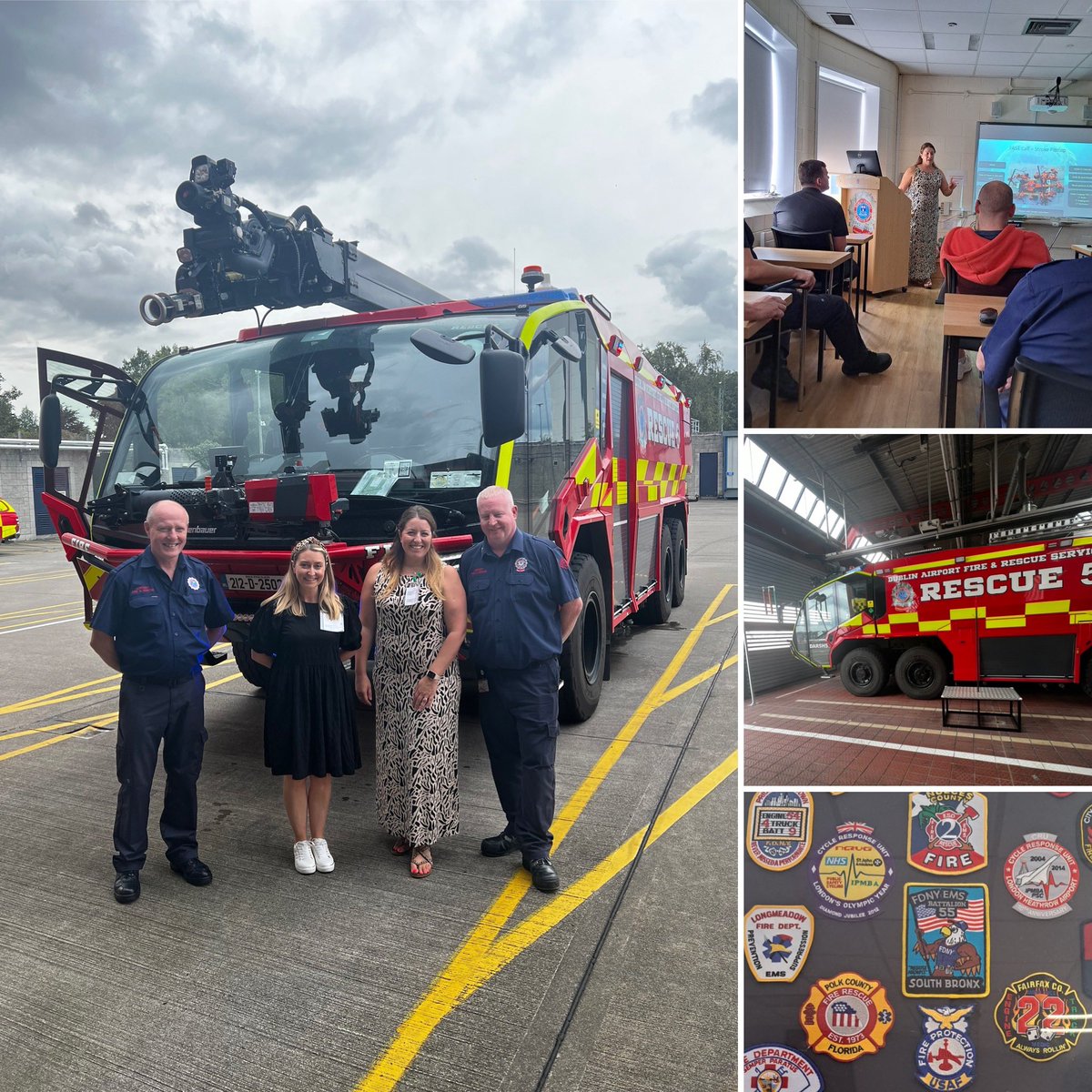 NationalThromb1's tweet photo. Great experience during a two way training session with the @dubairportfire last week. Always wonderful to develop and nurture relationships with stakeholders in the stroke network #rescueservices #stroke #strokemedicine #nursing #airport #dublinairport #TimeIsBrain https://t.co/hxcbjff1KB