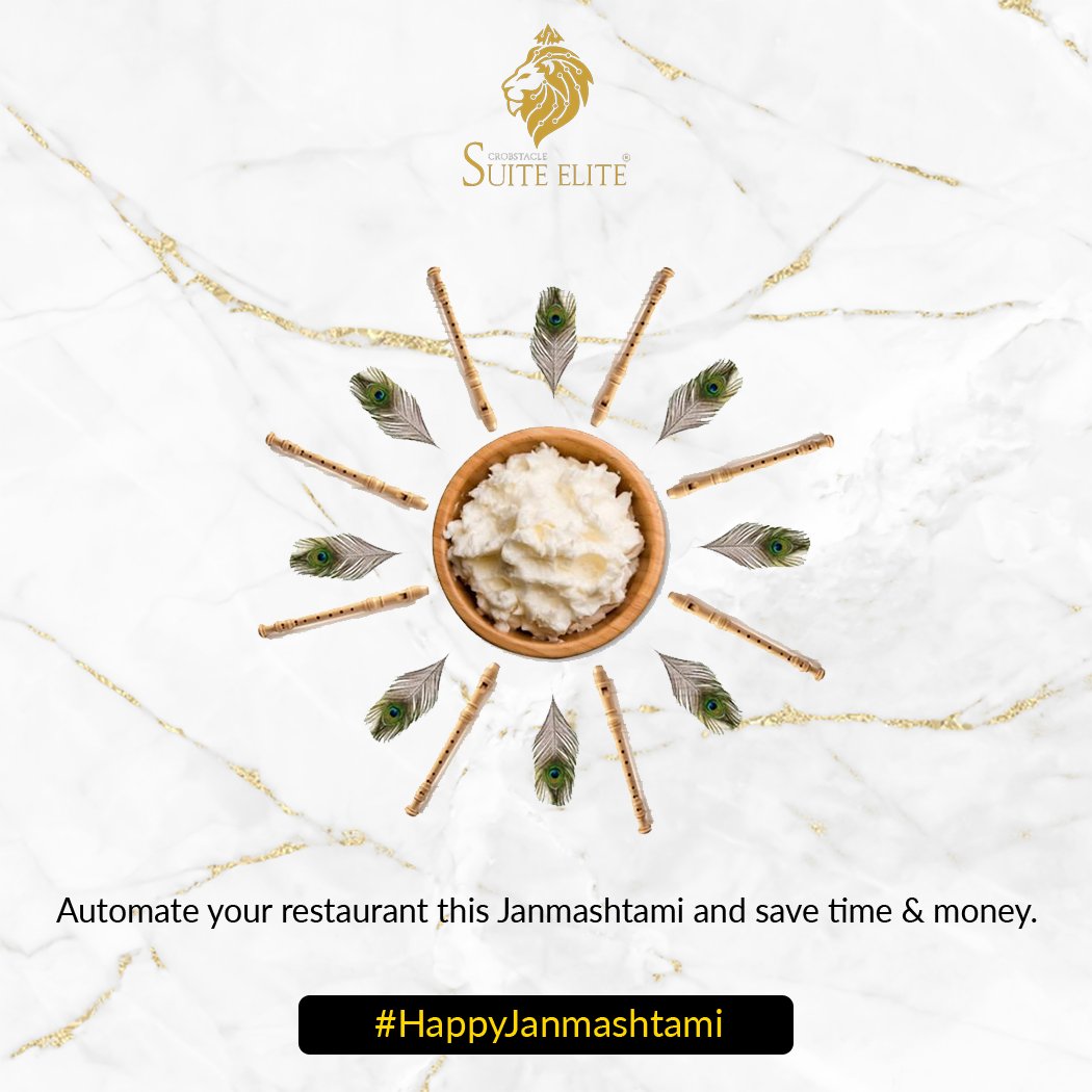 Suite_Elite_In's tweet photo. Embrace the spirit of Janmashtami with the sweet taste of restaurant automation π½οΈπ€! Discover how our cutting-edge technology can help MSMEs save big on costs while serving up delicious delights. ππ°
#JanmashtamiDelights #AutomationSavings #MSMEEfficiency #byte2eat #SuiteElite https://t.co/3DBlMqvP3S