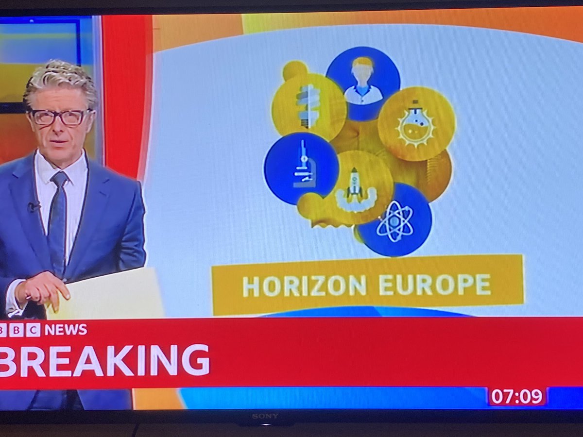 Just announced we are back in #horizoneurope