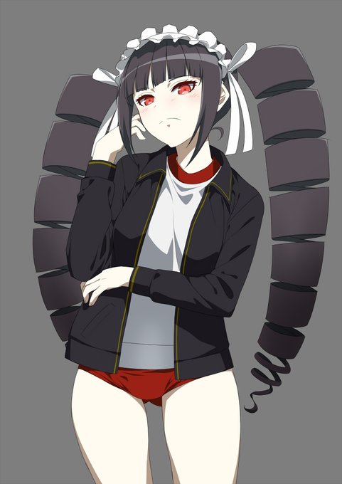 そして色付け。セレスブルマ。
#ダンガンロンパ 