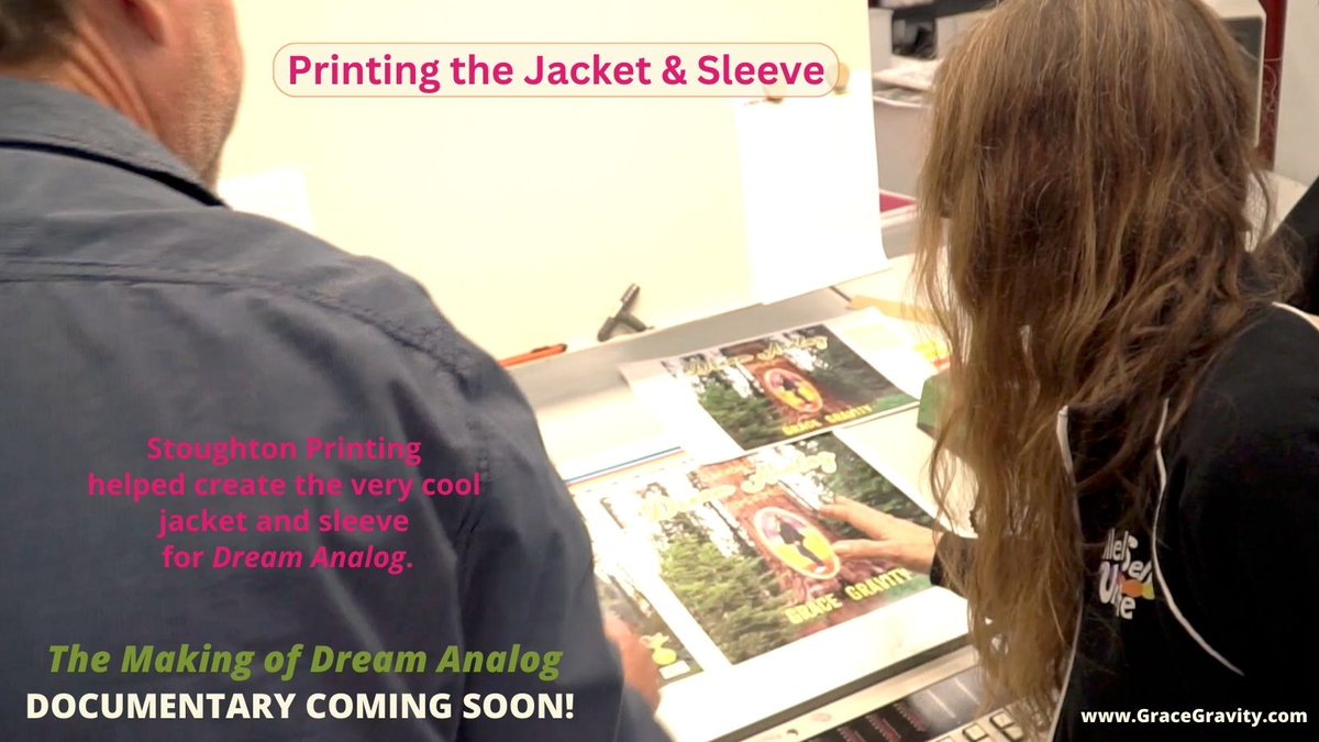 gracegravity's tweet photo. I went on press the day Stoughton Printing was printing the Jacket and got to experience the whole process.
Very informative and cool how it all gets put together.
Dream Analog is a True Analog Recording.
https://t.co/Fj3FyHvLmb
#stoughtonprinting #gracegravity #terihitt https://t.co/6psJtkDJlb
