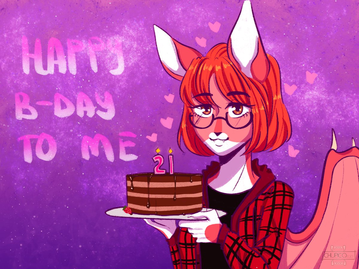 ❤️Happy B-Day to me❤️
Today it 7th September what means my b-day! ^^
I'm 21 y.o. now~
