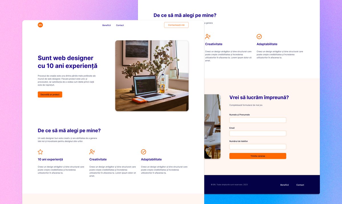 iamstaccy's tweet photo. 🚀 Just finished my very first web design page in Figma!
Explore my new landing page – it's sleek and stylish. Check it out now! 💻✨
#WebDesign #LandingPage #DesignDebut #figma #uiux #uiuxdesign https://t.co/0sxVpKsoXz
