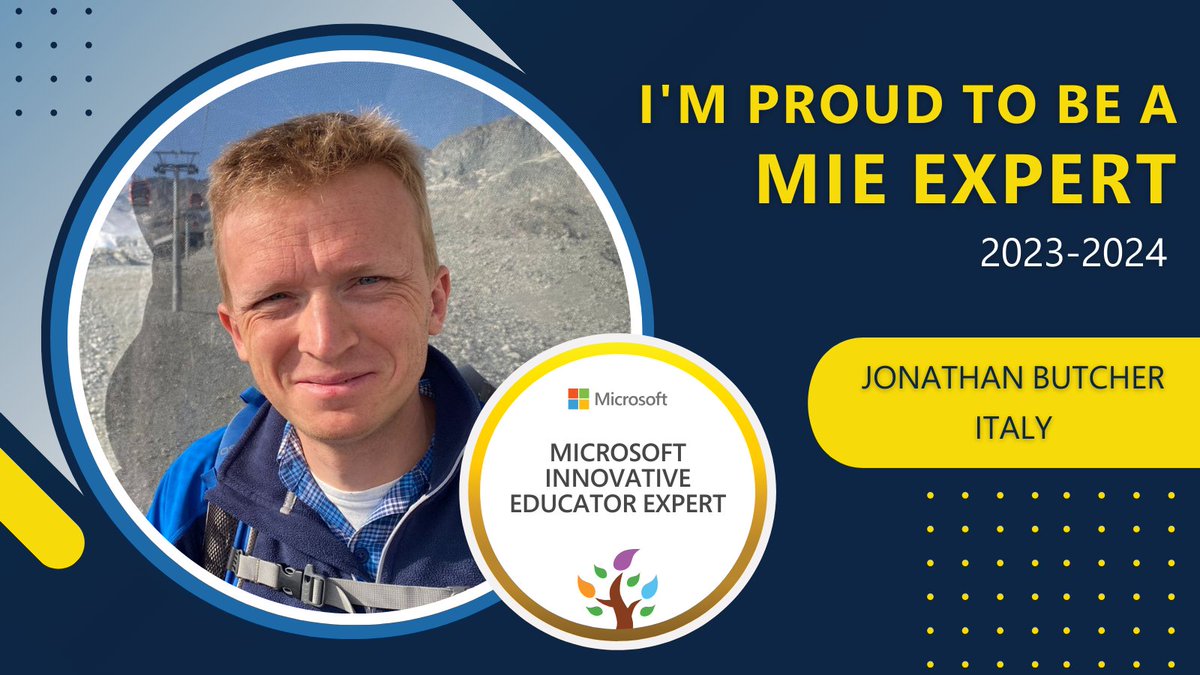 geohacks3's tweet image. So excited to be selected again as an MIE Expert for 2023-2024 Looking forward to trialling the new updates. #MicrosoftEdu #MIEExpert #learningaccelerators #searchprogress #Classwork