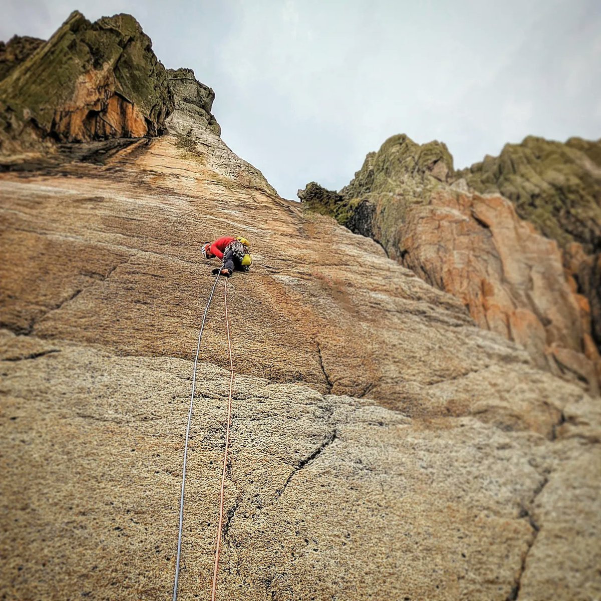 The Devil's Slide on Lundy. Fantastic!