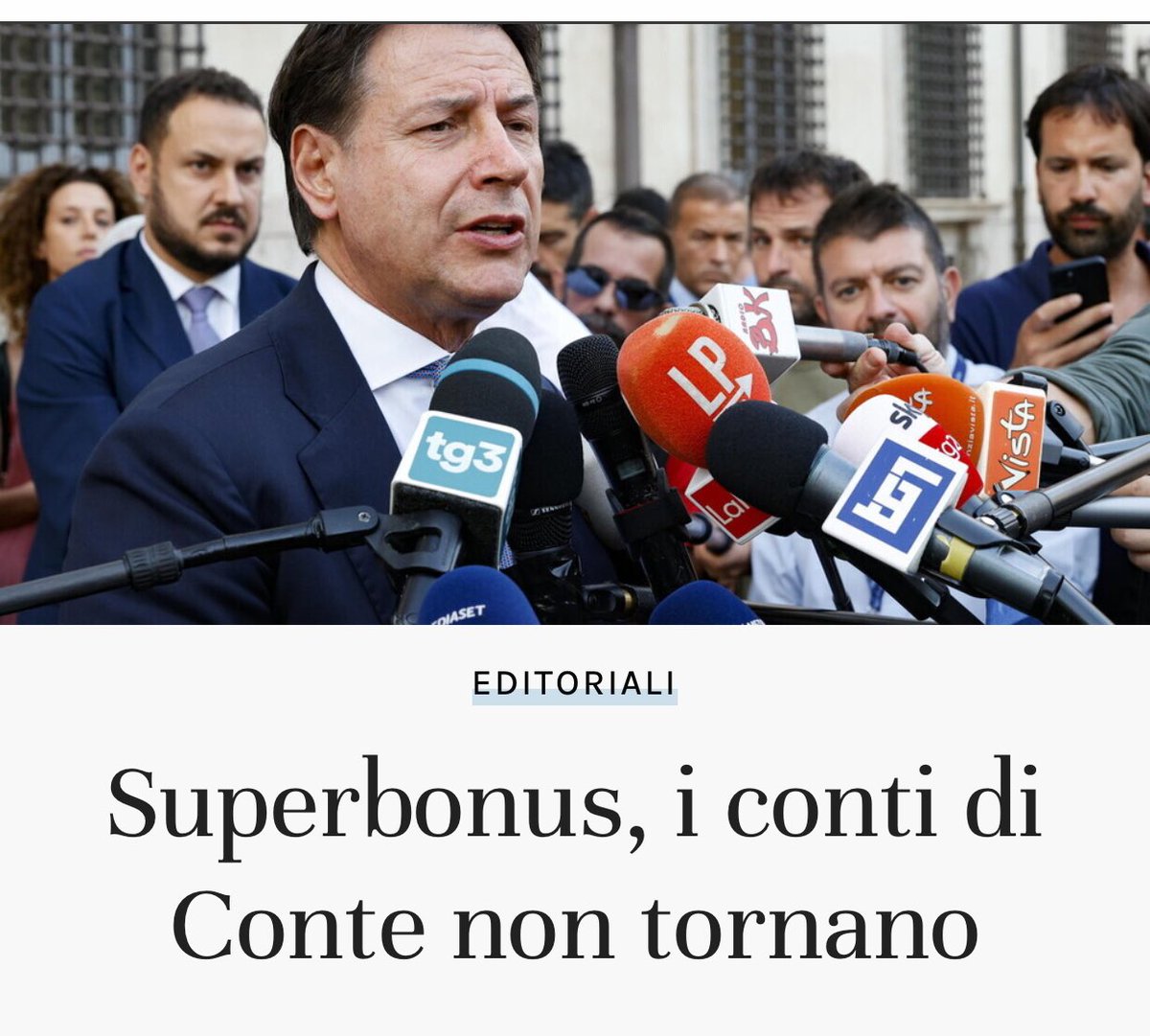 andreasso195111's tweet photo. Conte il falso, continua nella sua folle corsa all’acchiappa voti sostenendolo tesi che si basano sul nulla, ci dimostri che il governo stia sbagliando ma non a chiacchiere. BUFFONE https://t.co/Vo3cNTOyzO