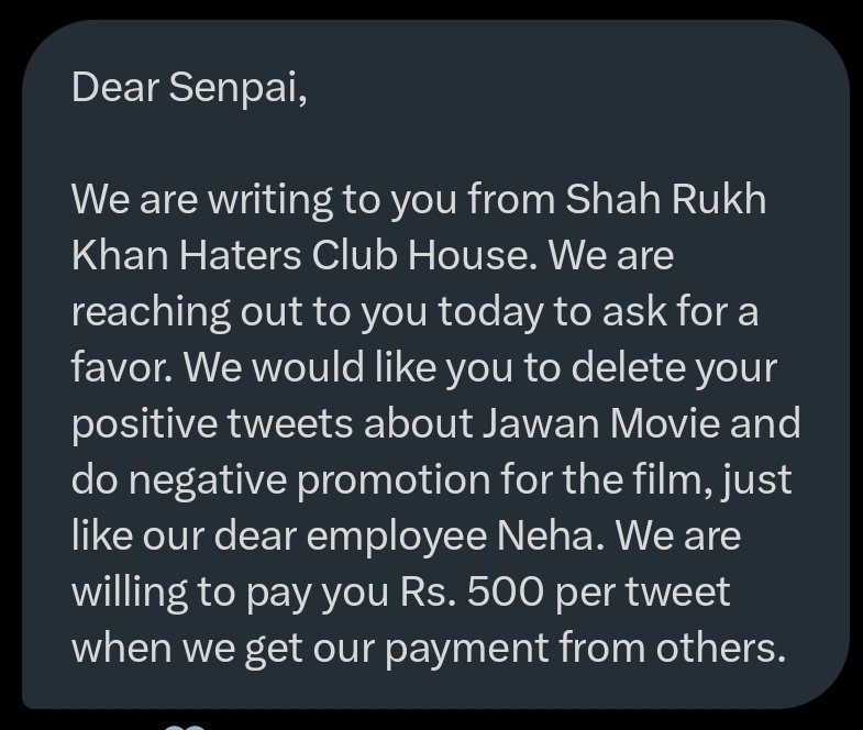 Oyye_Senpai's tweet photo. WTF these haters trying to shut my mouth for tweeting positive things about #Jawan movie. 

Shame on you Boycott Gangs 🚫

Watch Jawan movie in your nearest theatres now #JawanReviews 
#ShahRuhKhan https://t.co/vlGJgW0E7b
