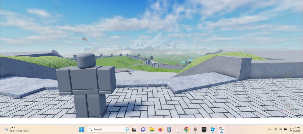 MechroHunt's tweet photo. Doubled the size of the Mountain, scale didn't feel right, Looks awesome from afar now. 

#ROBLOX #RobloxDev #robloxart #RobloxUGC #playlists #mountain https://t.co/EVsV0Y6MOn
