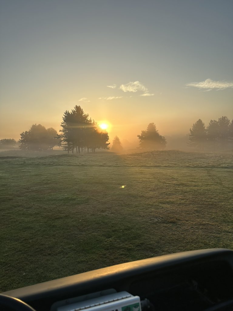 And this is why I love getting up this early