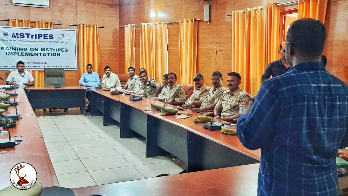 DudhwaTR's tweet photo. #Empowering our #frontlineforestwarriors On 6th Sept 2023, a workshop by @MSTrIPES team of @wii_india held at Dudhwa campus, Dudhwa Tiger Reserve, Division Palia-kheri, boosted #implimentation of frontlinestaff & computer operators.
@moefcc
@ntca_india
@UpforestUp
@wii_india https://t.co/GznWuAkA65