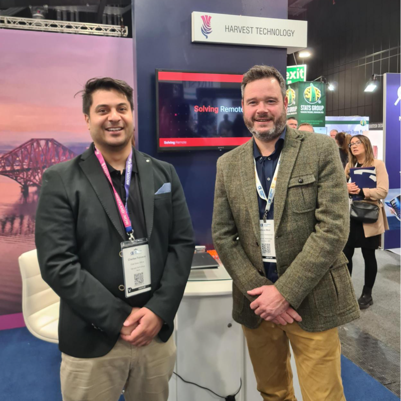 HarvestTechLtd's tweet image. We’re at @SPE_OE this week! Visit the @ScotDevInt stand (2L40) to chat about remote operations technology and high-quality video streaming solutions.  Great to see CSO Charles Fonceca and Technical Sales Manager – EMEA Steve Moir enjoying the show. 
#OE23 #offshoretechnology