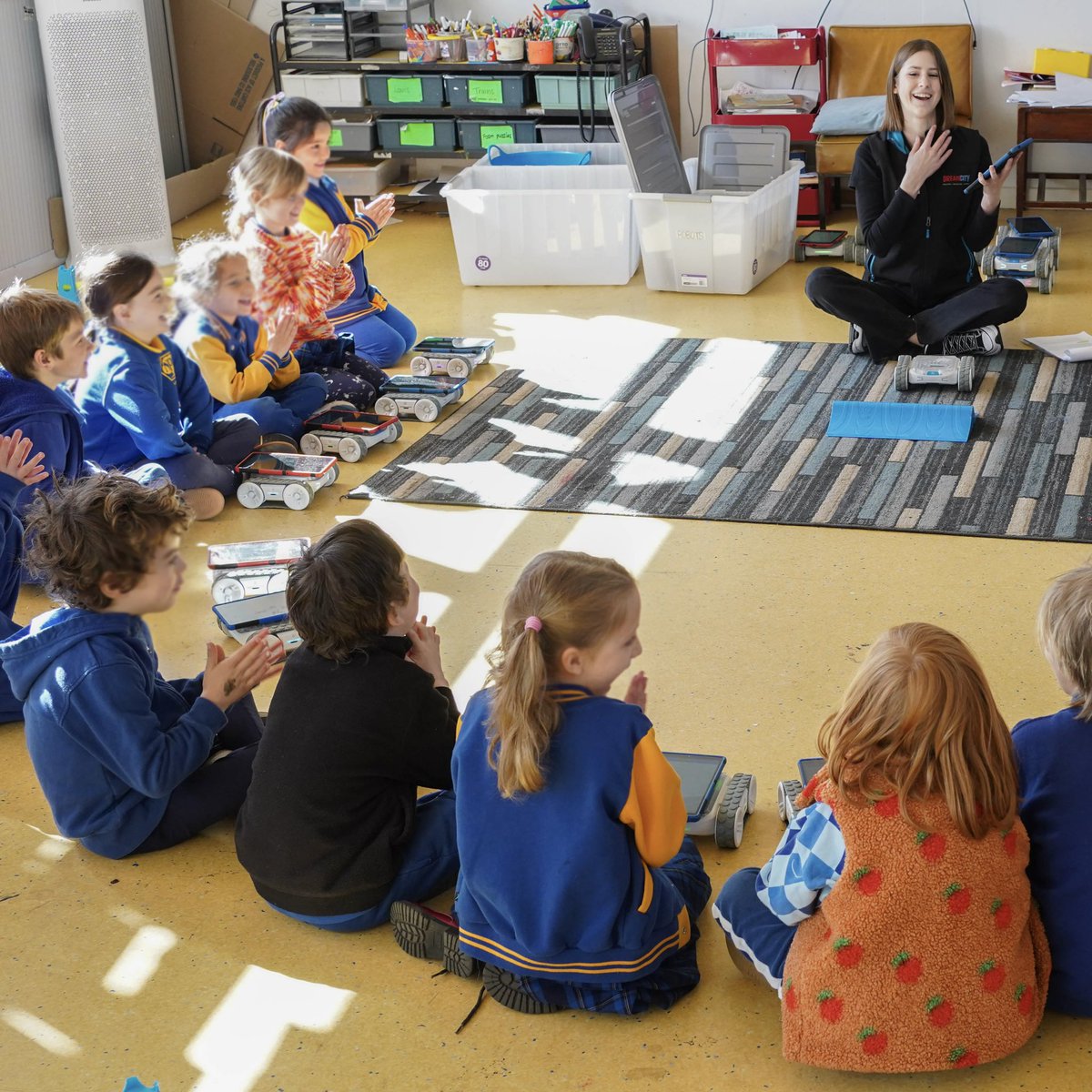 This year for #scienceweek we edutained all 14 classes of students from Prep - Grade 6 at Newlands Primary School with our awesome high-tech activities!

Bookings for Science Week 2024 are now open but get in quick! These dates fill up fast. 🏃🏽‍♀️💨
#edutainment #technology #steam