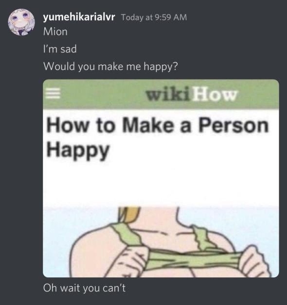 kerbooboo's tweet photo. @MionAkuma what kind of friend is this, no desire to make me happy at all 😔😔😔
#LMAkumO
#Yumeme
#AuroraLiveVR #ALVR #InfRhapsody https://t.co/Ua1Ftx6mZA