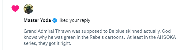 ramdev78's tweet image. That Awesome Moment, when a Great Wise Jedi Master liked your reply. WOW !! Such an amazing Success ! 

Thank You Master Yoda.  Send you my Warmest Regards to your old Student I Will !  
@MarkHamill