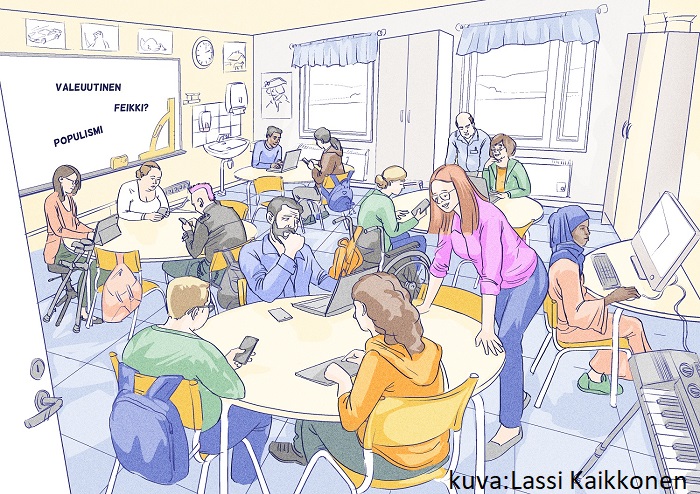 #Mediakasvatus on yksi keino edistää yhdenvertaisuutta yhteiskunnassa. V. 2019 julkaistuissa mediakasvatuslinjauksissa yhteiskunnan polarisaatio ja #rasismi tunnistettiin yhdeksi ongelmaksi, joka mediakasvatuksessa on otettava huomioon. Lue lisää 
medialukutaitosuomessa.fi/mediakasvatus-…