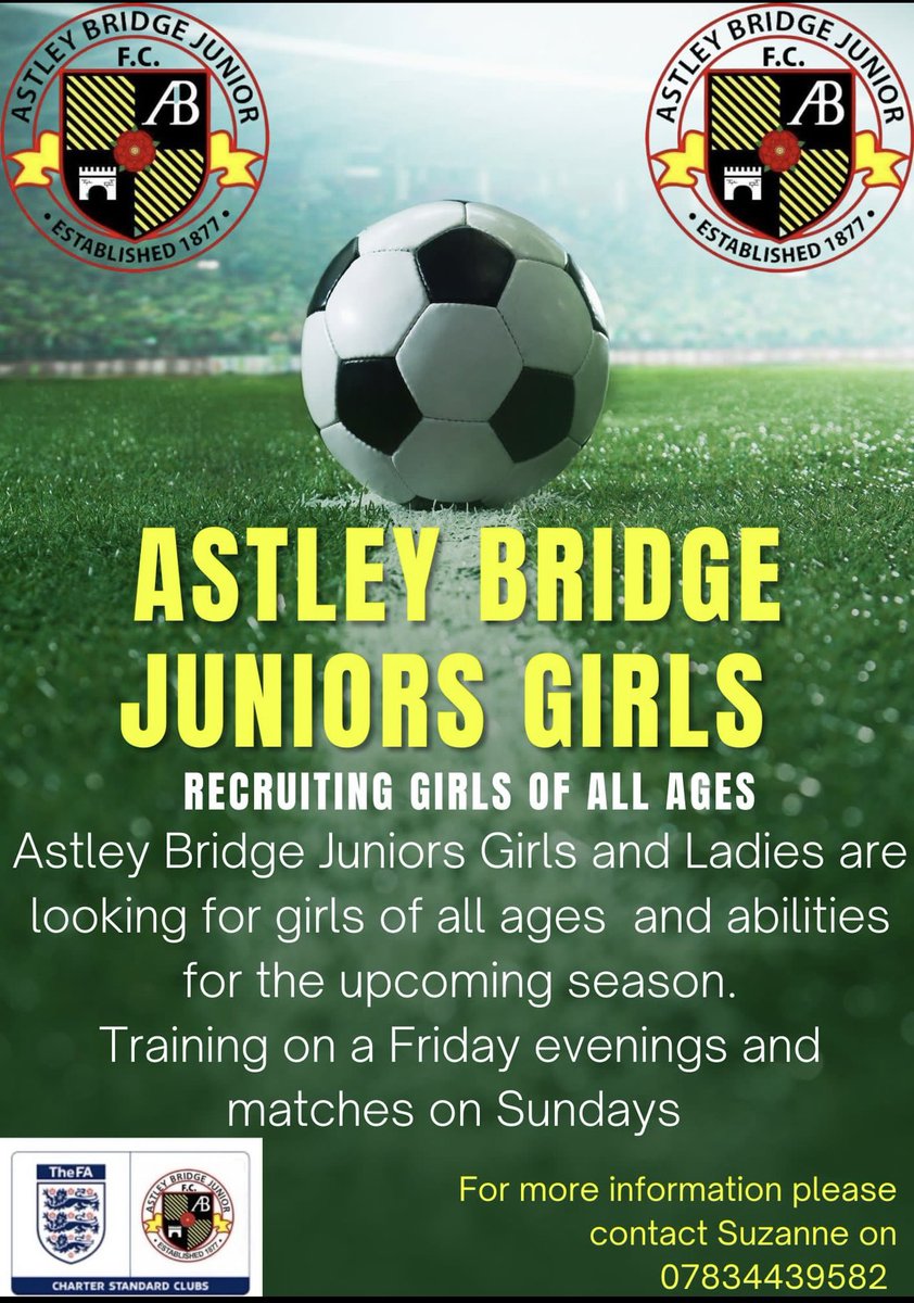 Astley Bridge Girls and Ladies FC tweet media
