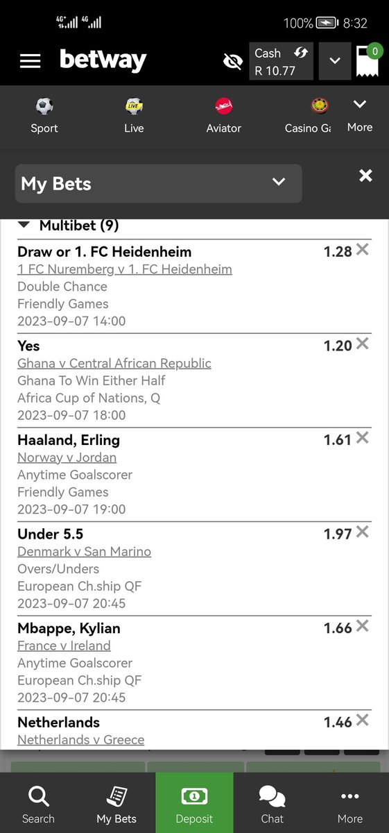 betway_assassin's tweet photo. Some money for snacks, let's go.
Code: X5675889F
Odds: 39.97
#TheRiseOfTheAssassin
#BetwayNkabi
#AssassinWay
#TodayIsTheDay https://t.co/c8IPcS2O9P