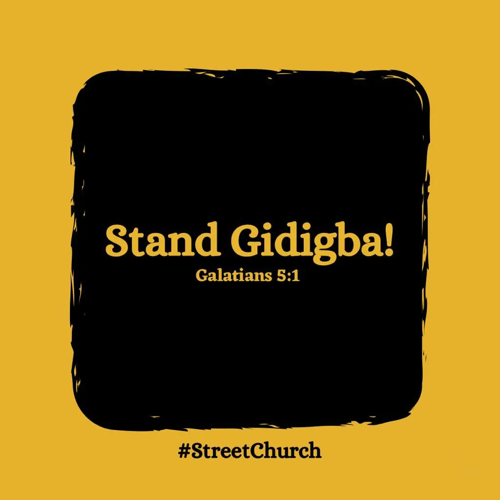 streetchurchh's tweet photo. Because say Bros J don free you, e don comot the tag of Devil boy boy from our neck &amp; we no be slaves to fear again, so make nobody worry you with these things, standa well well, make dem no try shake you. https://t.co/sYlck709IU