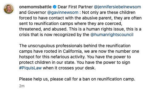 FCAMonth's tweet photo. Dear Governor @GavinNewsom &amp; First Partner @JenSiebelNewsom, You have the power to protect children in our state. You have the power to sign #PiquisLaw #SB331 when it crosses your desk. Thank you advance for signing SB331 into law and setting the example for the world to follow! https://t.co/BGHFflLUzs