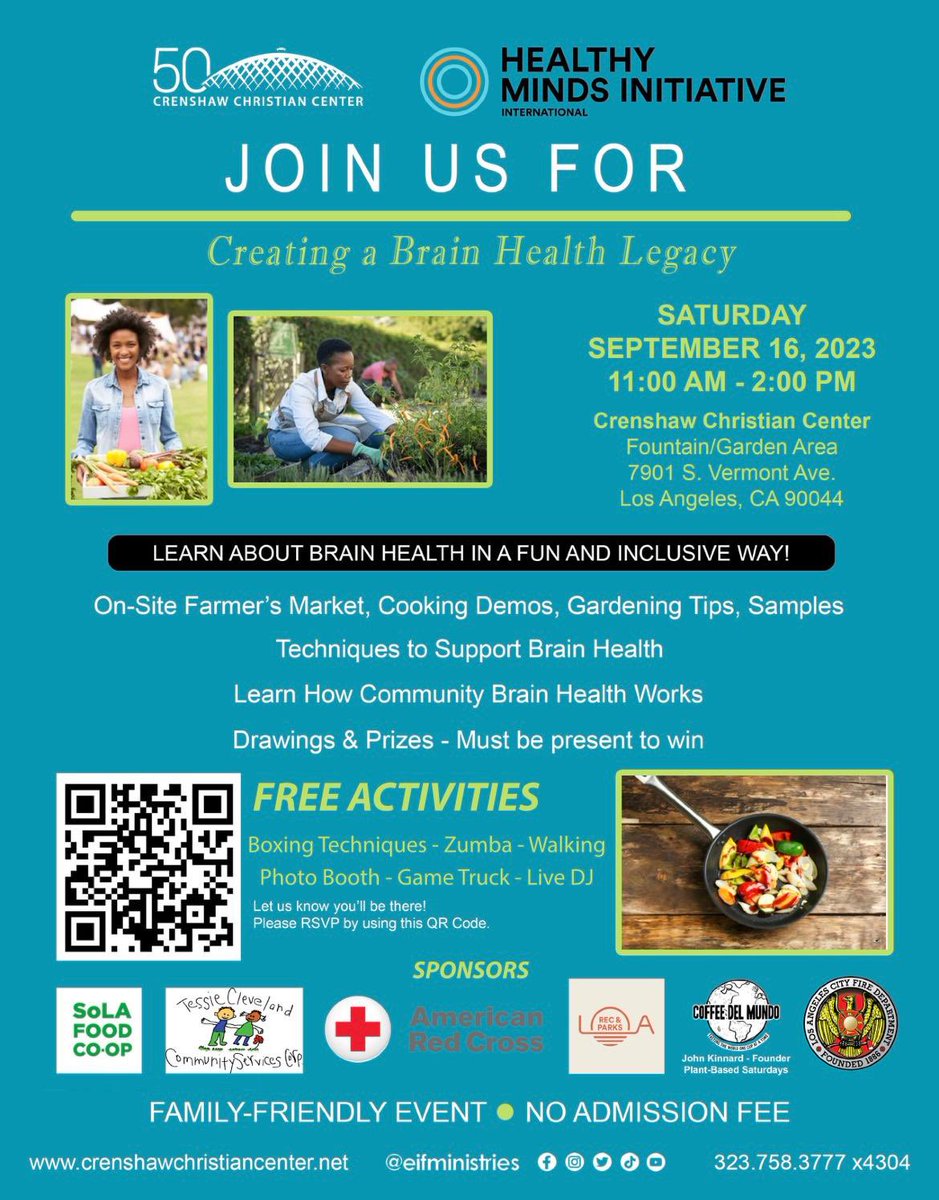 eifministries's tweet photo. We hope to see you this Saturday! #CCC50 #HMI #HealthyMindsInitiative #BrainHealth #FarmersMarket #CoffeeDelMundo #ARC #AmericanRedCross https://t.co/kja9hz6jtu