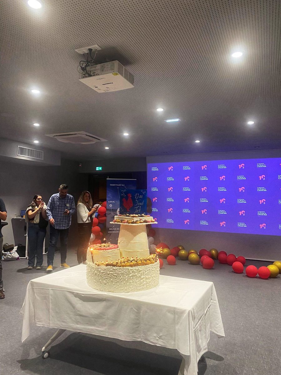 On a soufflé les 10 bougies de <a href="/VendeeFrTech/">La French Tech Vendée</a> ! 🎂

L’occasion de rencontrer des intervenants sur les enjeux d'innovation dans la filière alimentaire, et découvrir des startups de ce secteur.

Merci et Bon anniversaire !!! #VFT #Banzaiii