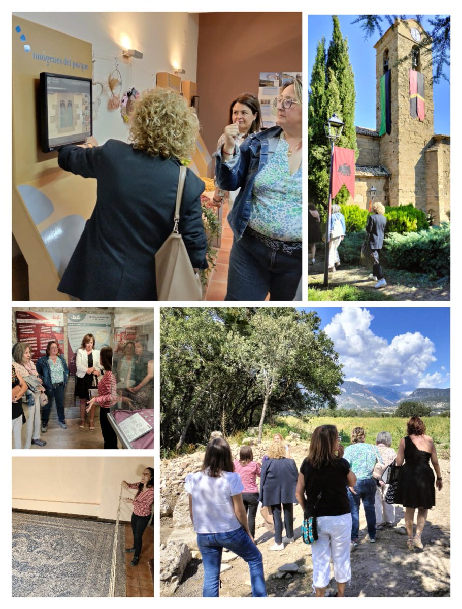 TurismoAnso's tweet photo. (1/2) Jornada de formación esta mañana organizada por la @cJacetania 📝

Las técnicos de #turismo de las OOTT (Canfranc, Jaca, Bailo, Sigüés, Hecho y Ansó) nos hemos reunido para intercambiar experiencias/ideas y conocer los recursos nuestro territorio de 1ª mano #Bailo #Artieda https://t.co/G8tE2An5ZV
