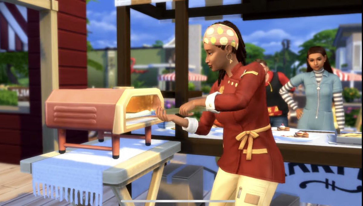 Yup. I'm sold. The Stuff pack is HER. I want it NOW🥹🙌🏾👏🏾