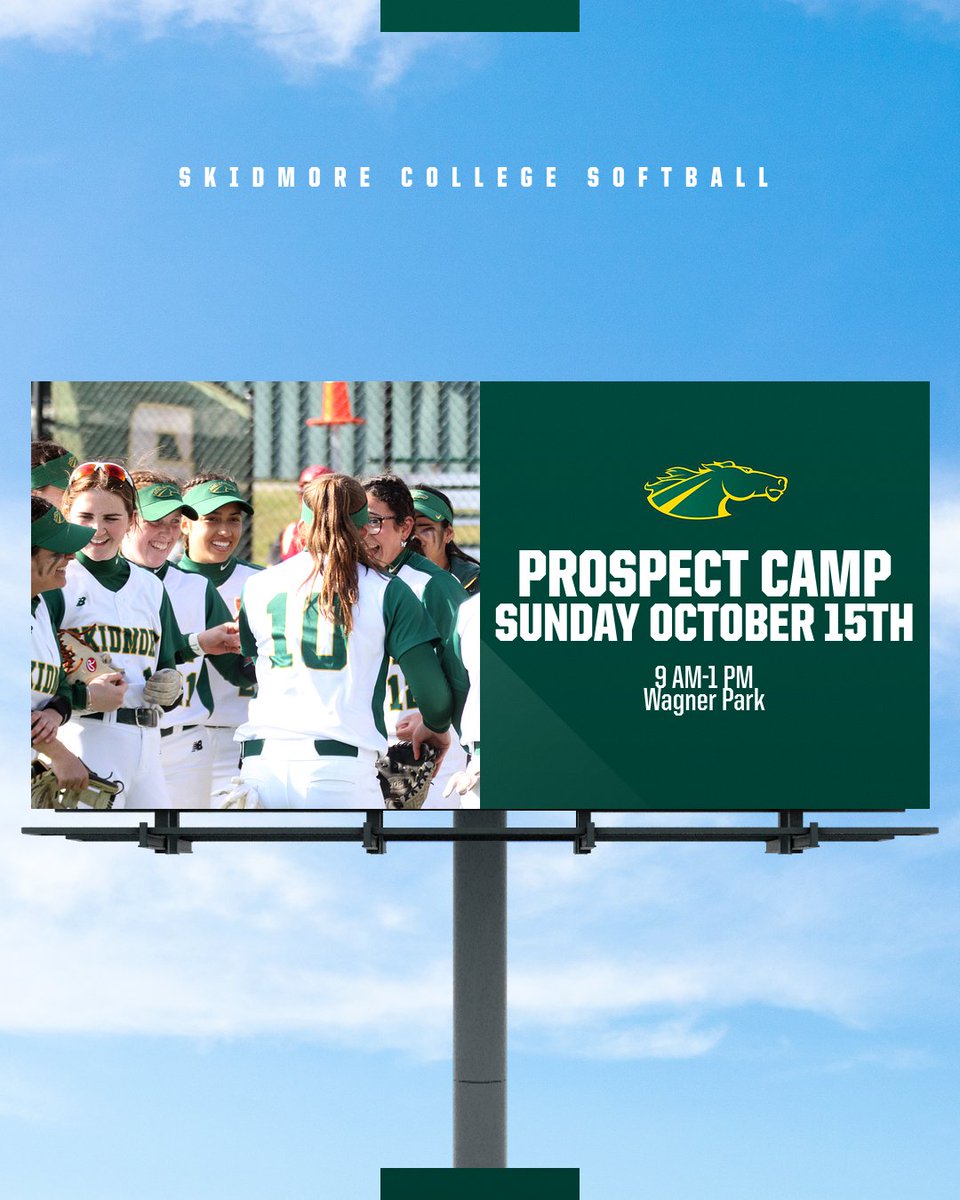 Skidmore Softball tweet media