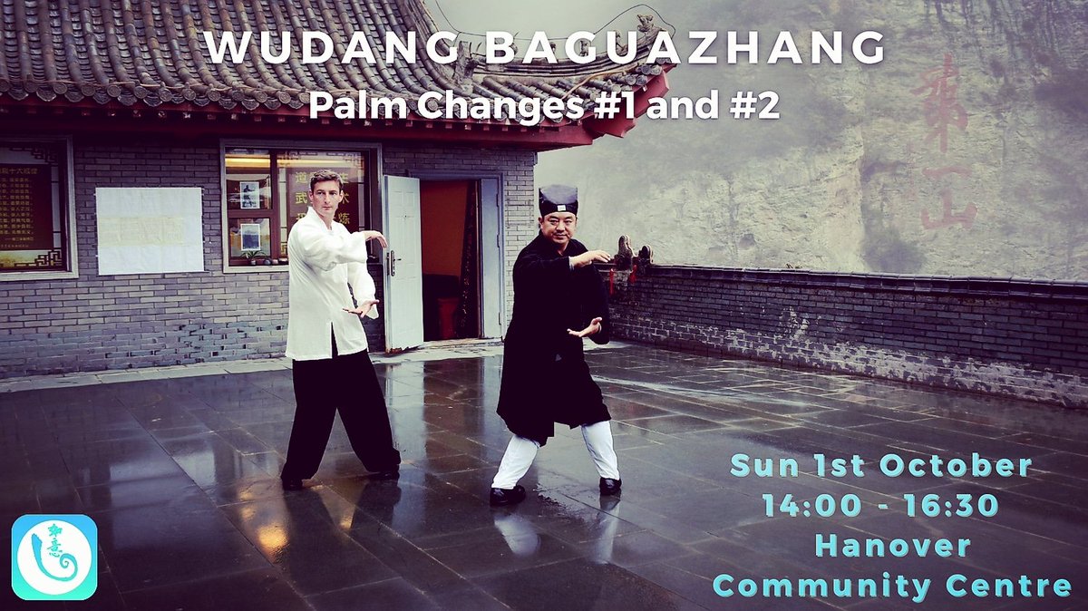 Next Wudang Baguazhang workshop...Palm Changes #1 and #2 

Sun 1st Oct

For beginners who would like to learn this wonderful form and those who want to refresh.

Places are limited...

Message me for information. Thank you.

☯️ ❤️ 🙏