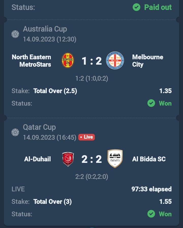 epLivestream_HD's tweet image. CONGRATULATIONS  if you placed this bet
×2 your stake
#samtips