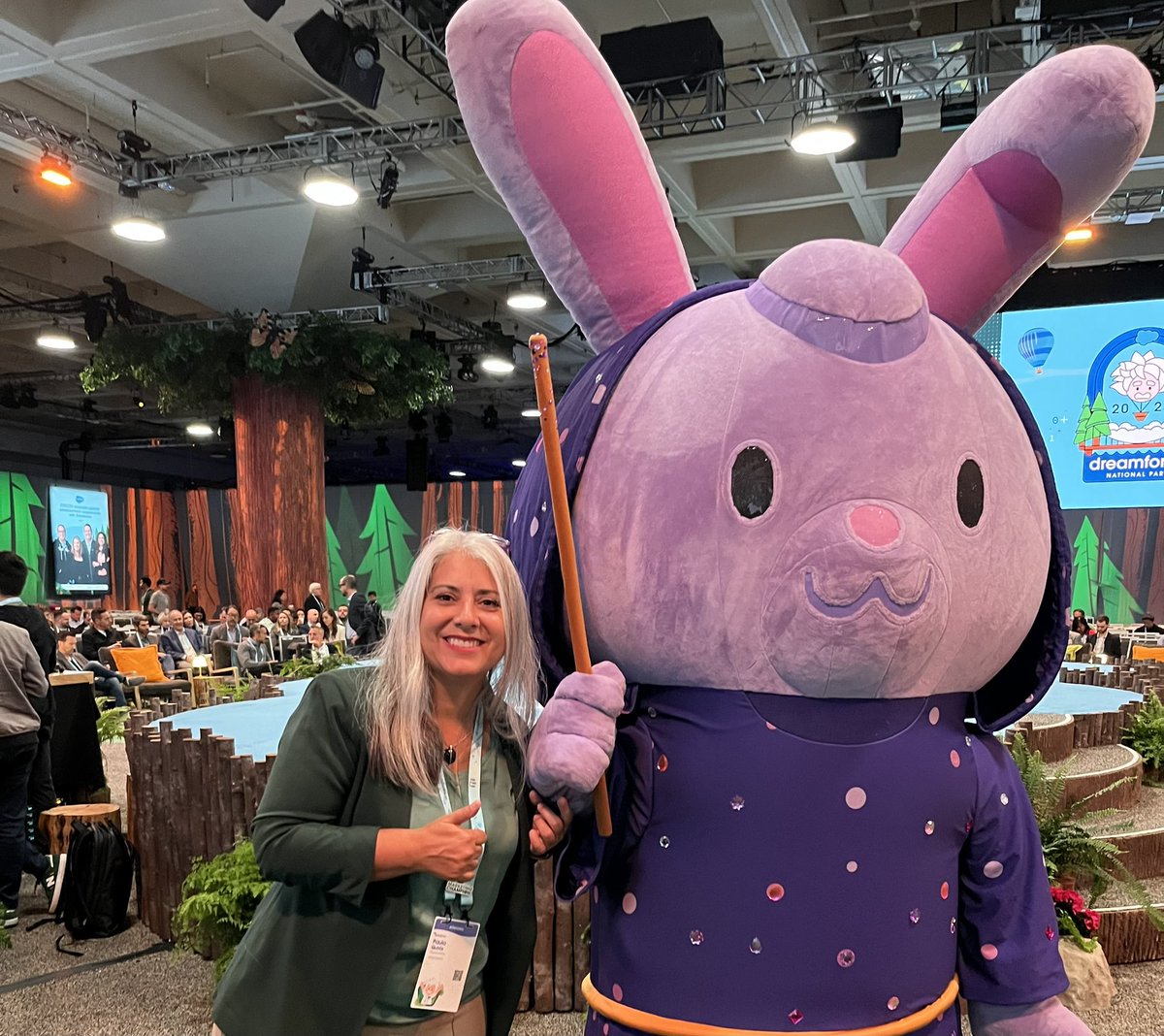 #DF23 And now it’s the time for #DataCloud with #Genie, the cutest mascot ☺️